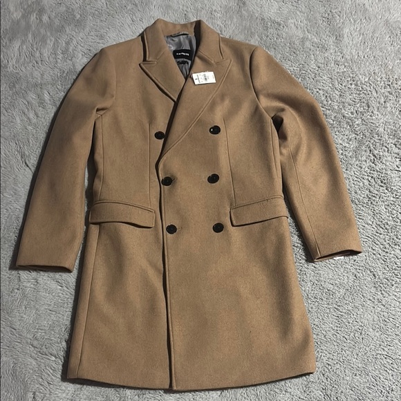 Express Other - Express Tan Trench Coat Classic Design